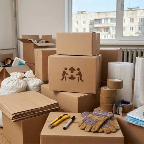Moving Packaging Supplies in Chisinau